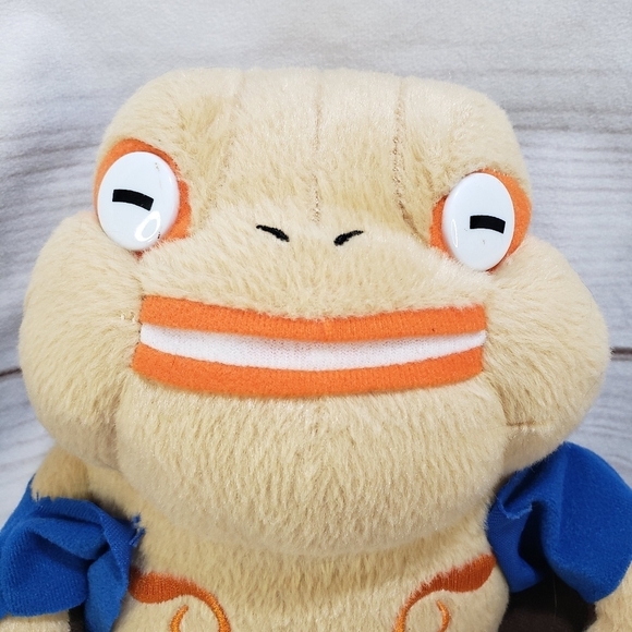 Naruto Toad Gamatatsu Plush Doll Shonen Jump HTF Masashi Kishimoto 9 Inch 2002 - Picture 3 of 15